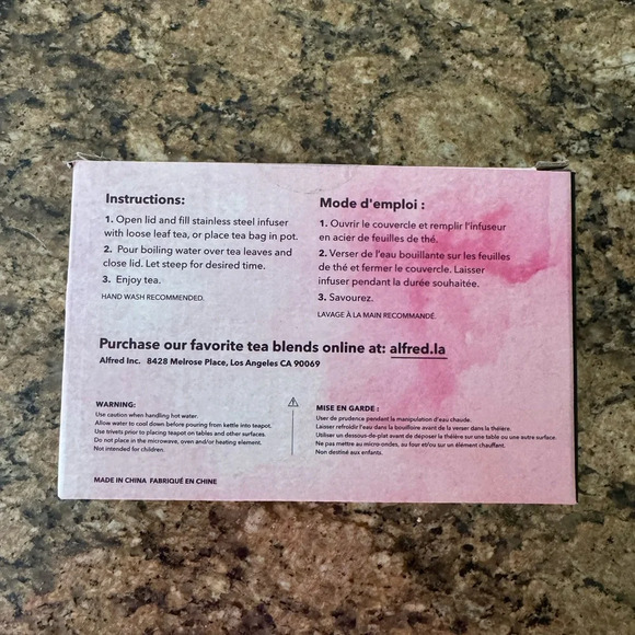 Alfred Ceramic Stainless Steel Tea Kettle - Picture 2 of 9